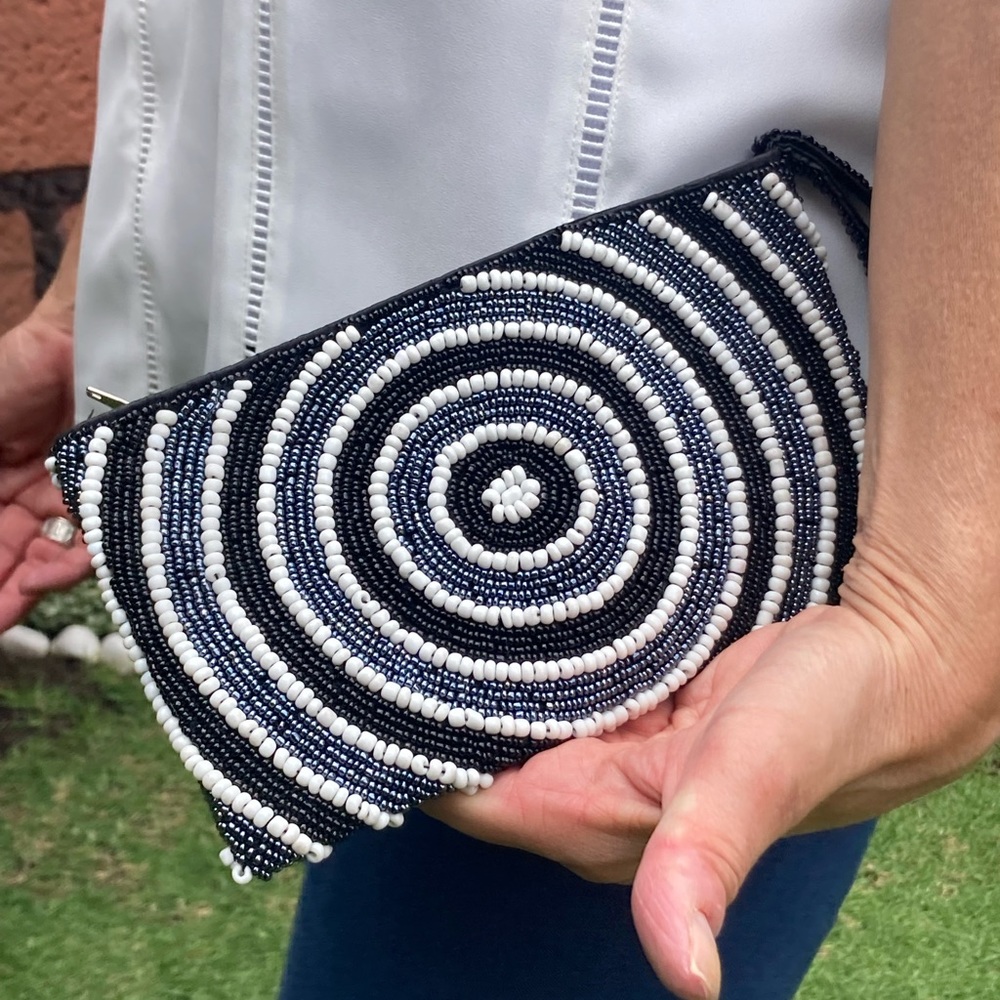 Handmade wristbag and crossbody